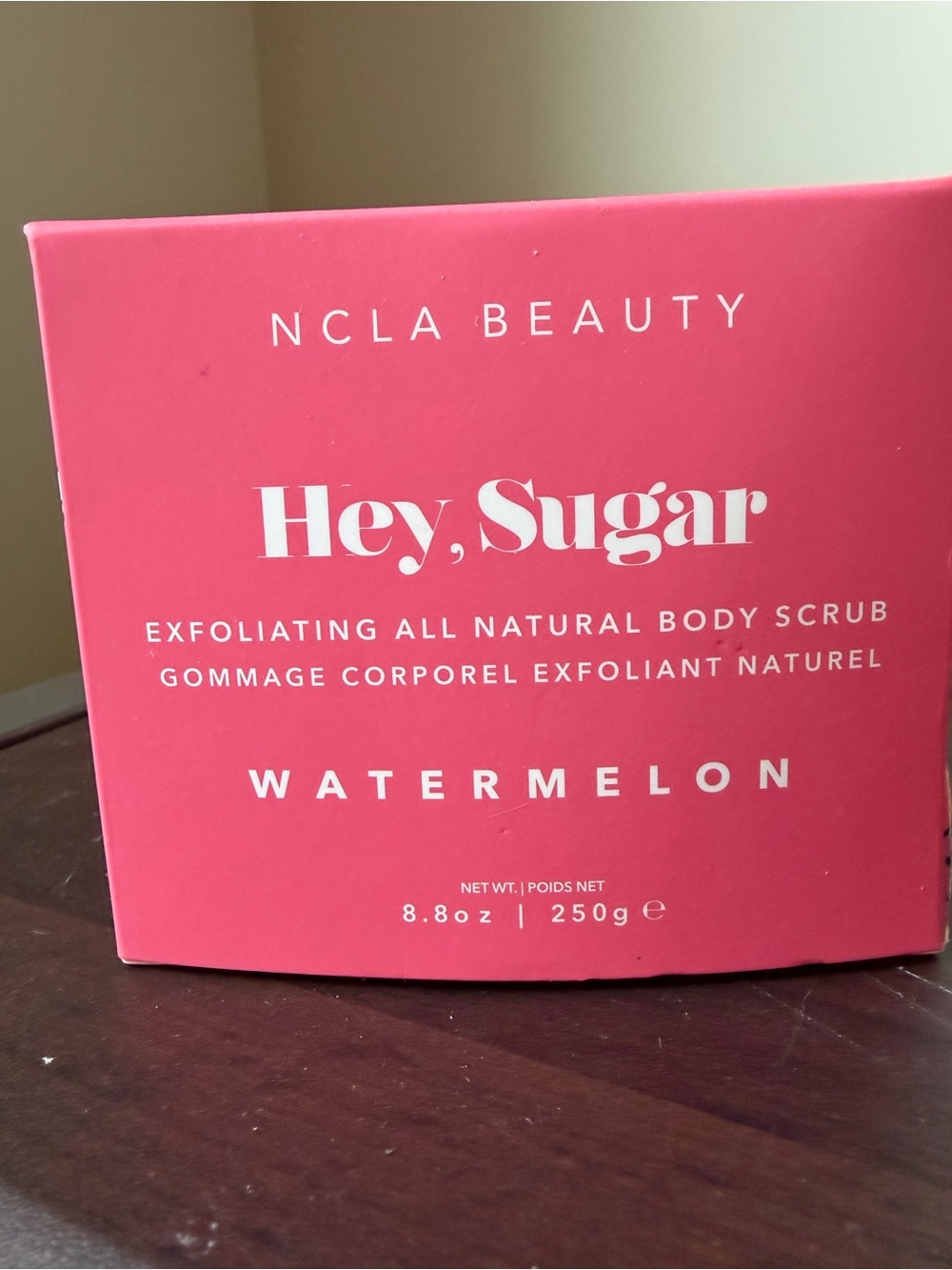NCLA Beauty Sugar Scrub Watermelon New